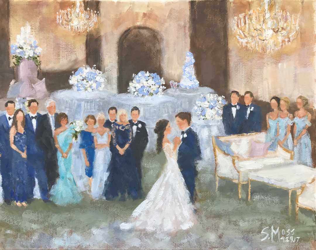 Dallas wedding painter